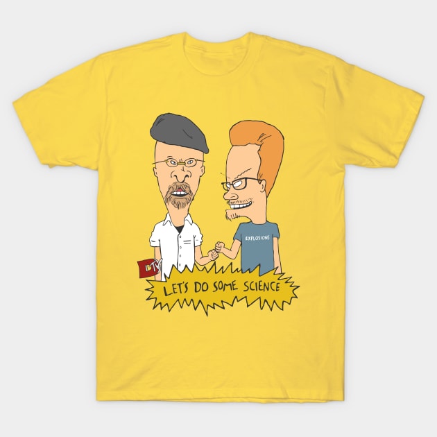 Hyneman And Savage T-Shirt by CupidsArt - TP